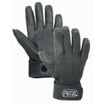 Petzl Cordex black L Rappell og sikringshanske